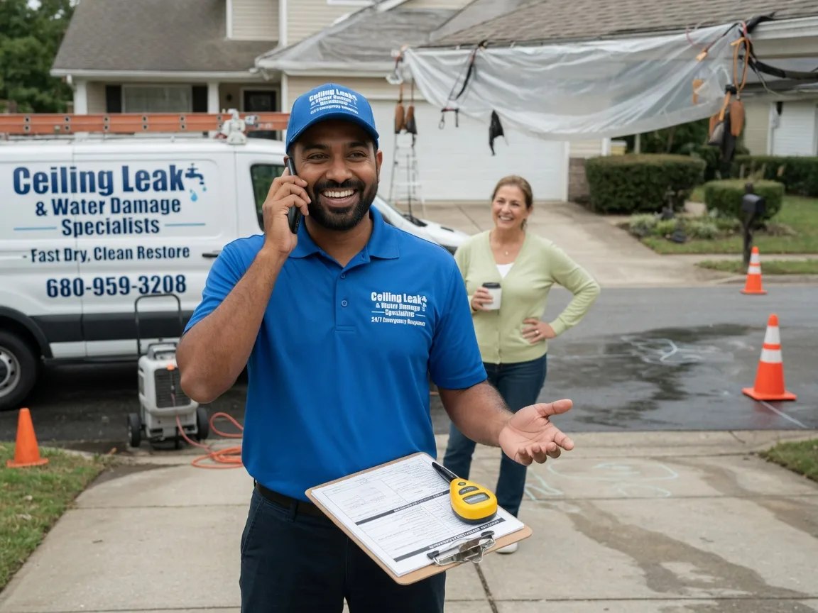 Ceiling Leak Cleanup Elkland, MO FAQs